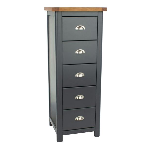 Core Products Dunkeld 5-Drawer Narrow Chest of Drawers