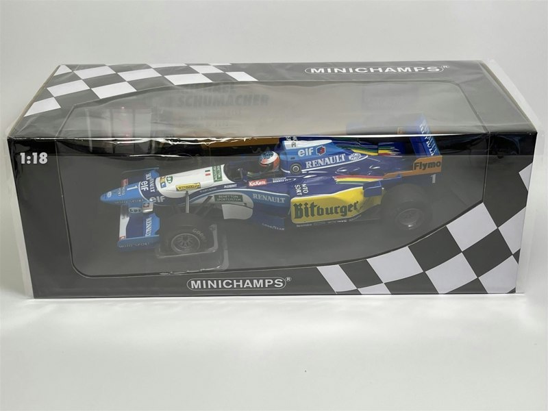 Minichamps M Schumacher Benetton B195 J Alesi Sitting Canadian GP 1995 1:18 Minichamps 510950601