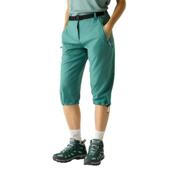 Regatta Womens/Ladies Xert Stretch Capri Trousers - Ivy Moss - 