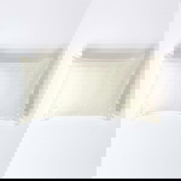 HOMESCAPES Premium 1000 TC Egyptian Cotton Sateen Weave Pillowcase, European Size