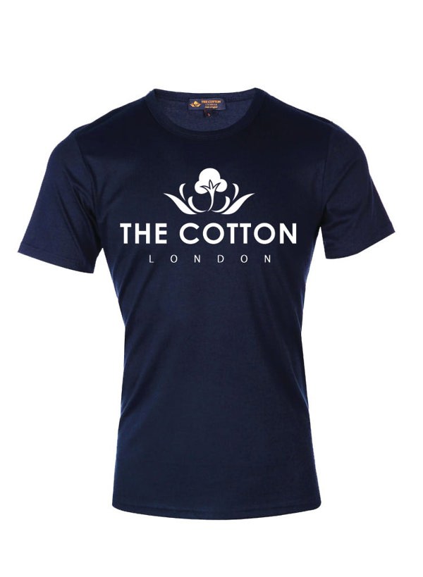 Supima Cotton TCL Brand Navy T-shirt