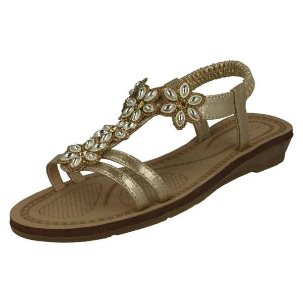 Savannah Ladies Savannah Strappy Slingback Sandals