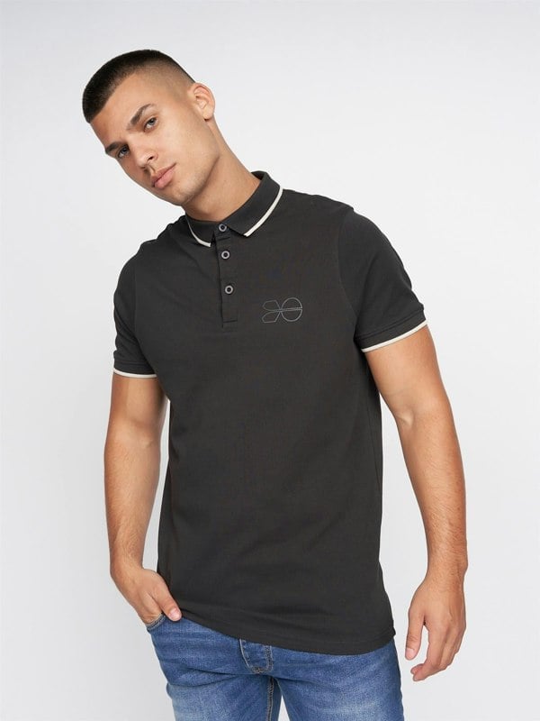 Crosshatch Padro Polo Black
