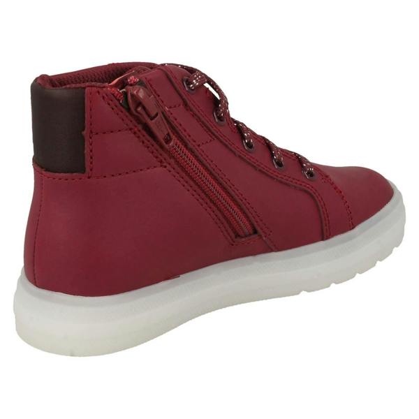 Clarks Girls Clarks Light Up Sole Ankle Boots Flare Sparky K