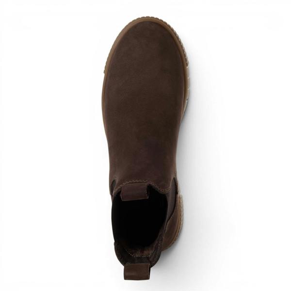 Tamaris Womens Brown Leather Chelsea Ankle Boots - 25403-43