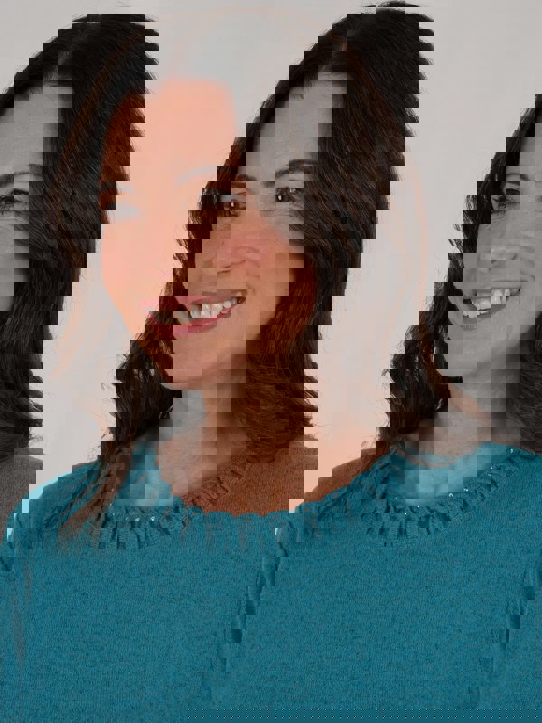 TIGI-Wear Looped Neck Detail Top