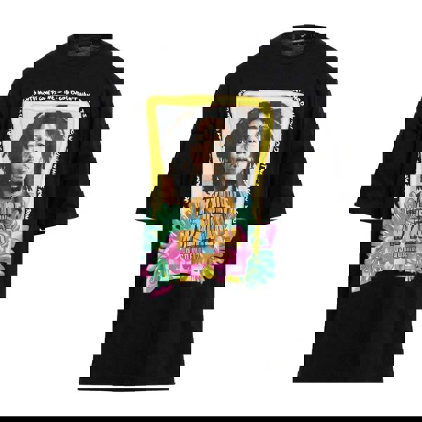 DSquared2 Unisex Adult My Home Is In My Head Bob Marley T-Shirt - Black