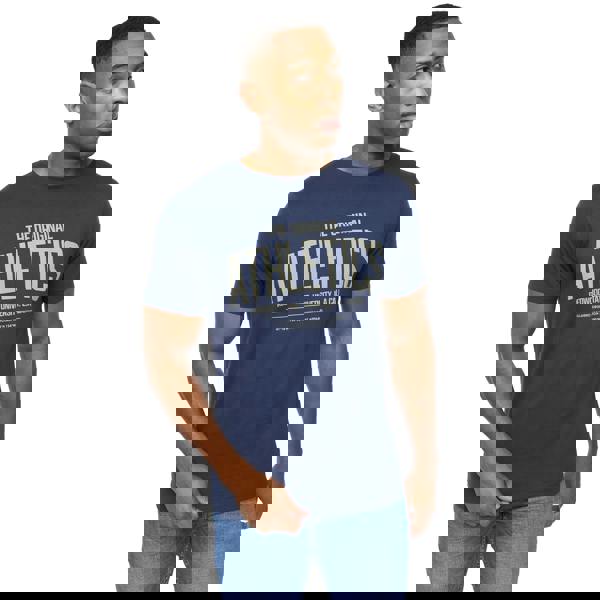 Crosshatch Mens Athwood T-Shirt - Navy - 