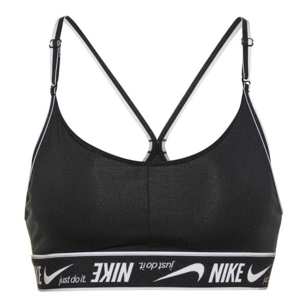 Nike Womens/Ladies Indy Training Sports Bra - Black - 