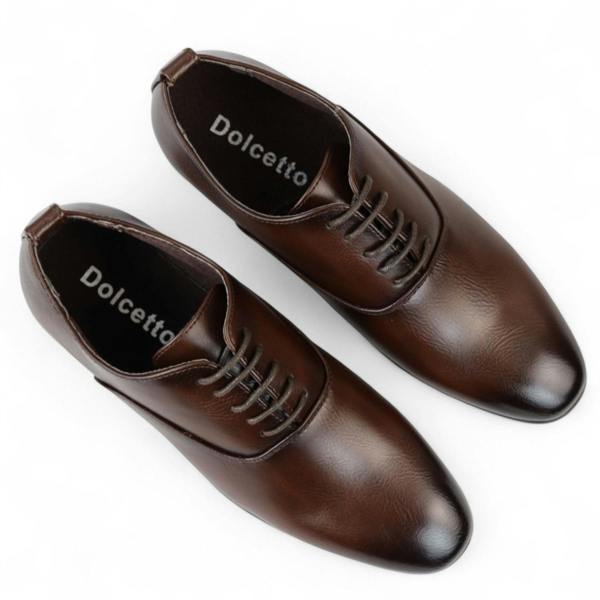 Dolcetto Men’s Classic Lace Up Oxford Derby Shoes