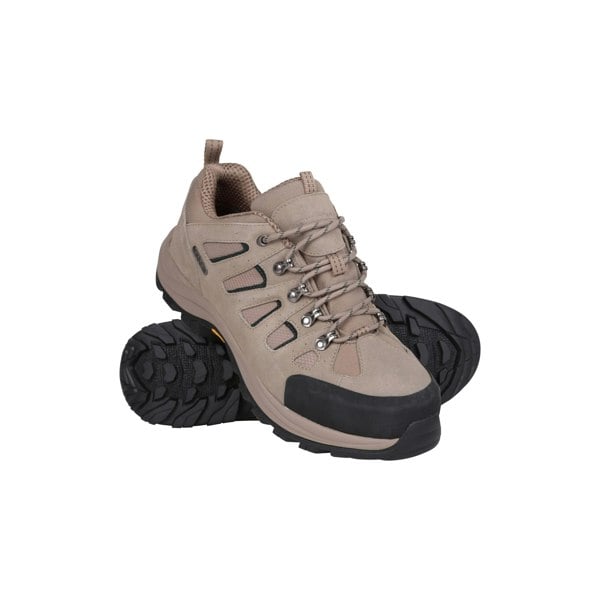 Mountain Warehouse Mens Vertex Extreme Vibram Walking Shoes - Light Brown