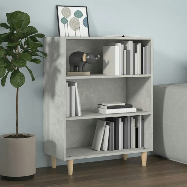 Berkfield Sideboard Concrete Grey 69.5x32.5x90 cm Engineered Wood