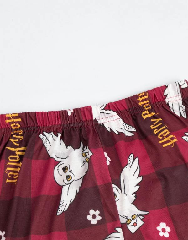 Vanilla Underground Harry Potter Girls Red Character Long Sleeve Long Leg Pyjama Set