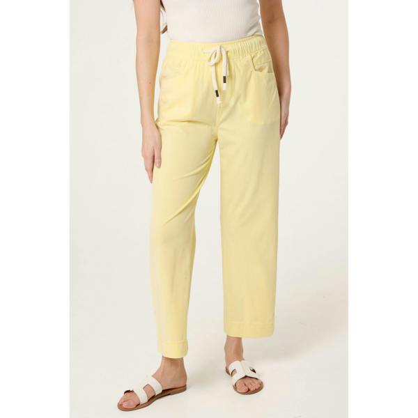 Blue Vanilla Elasticated Waist Trouser With Drawstring
