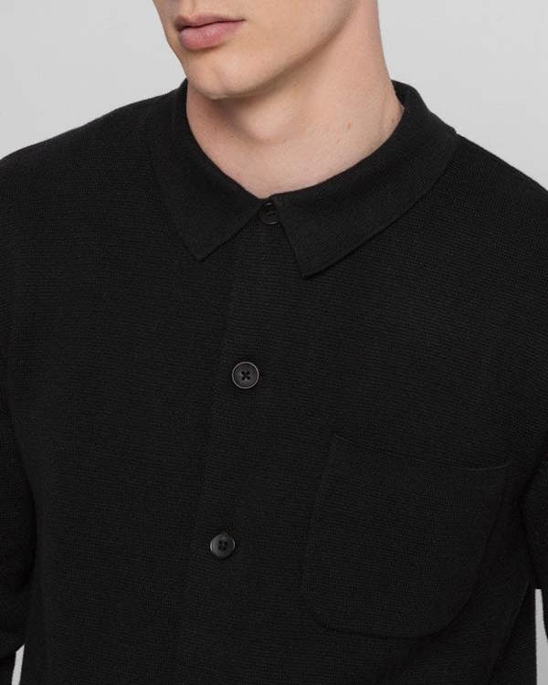 Steel & Jelly Heavy Milano Knit Overshirt