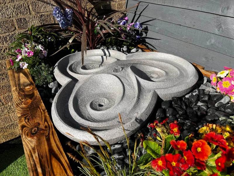 Tranquillity Water Features Dropa Stone Contemporary Water Feature