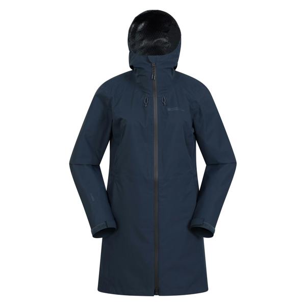 Mountain Warehouse Womens/Ladies Solstice Extreme 2.5 Layer Waterproof Jacket - Navy - 