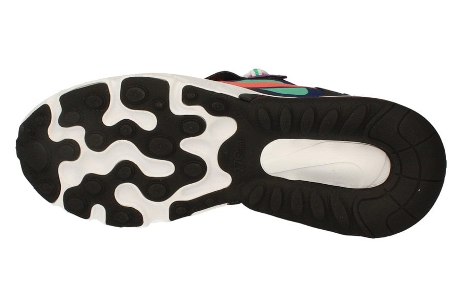 Nike Air Max 270 React GS Bq0103 402 - Blue Void Magic Ember Black 402 - Photo 4