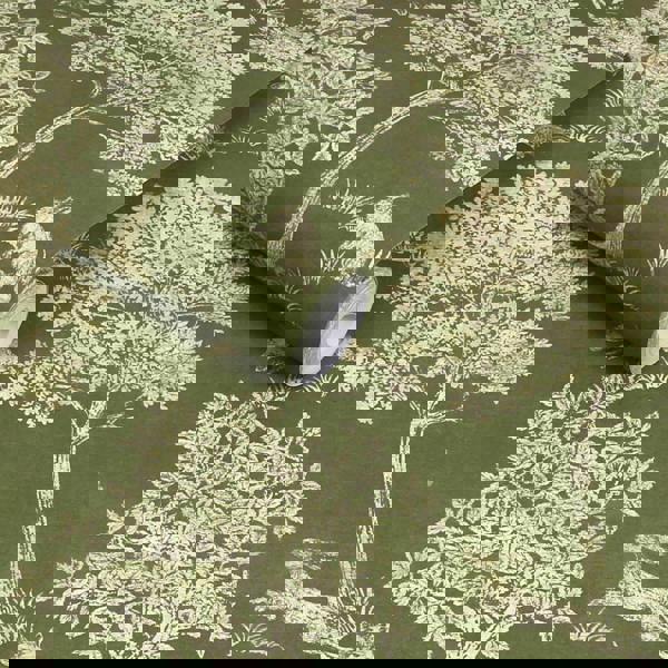 Joules Fox And Hare Wallpaper | Olive Green