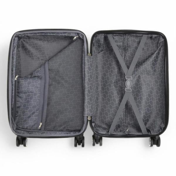 Snowball Expandable Hard Shell 8 Wheels Luggage Travel Cabin Bags Suitcase Set