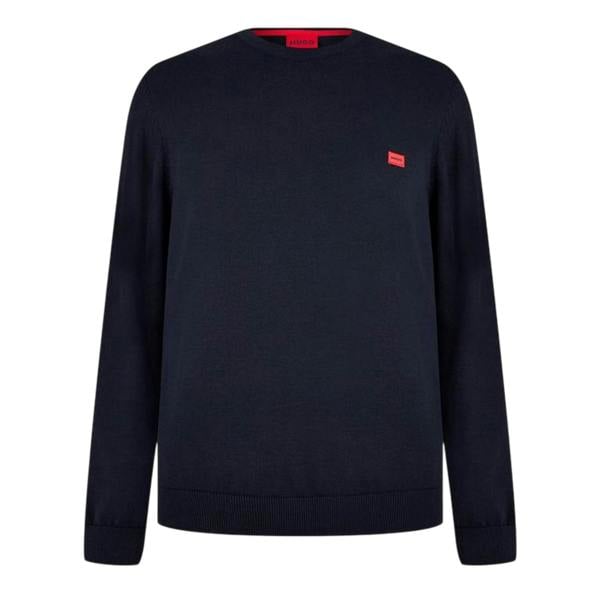 Hugo Boss Mens Cassius C Jumper - Navy - 