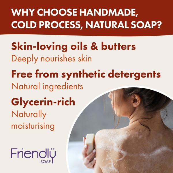 Friendly Soap Trio Gift Set - Cedarwood, Cinnamon, Patchouli & Sandalwood