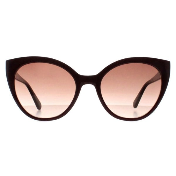Kate Spade Sunglasses Amya LHF HA Burgundy Brown Gradient