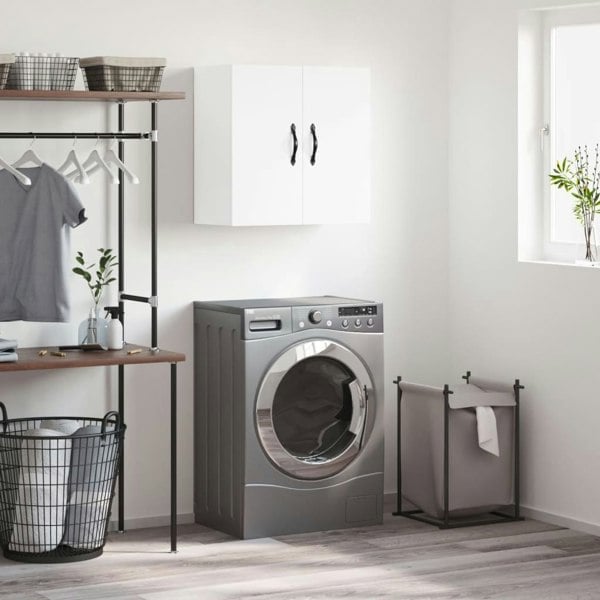 Berkfield Wall Cabinet White 60x31x60 cm Engineered Wood