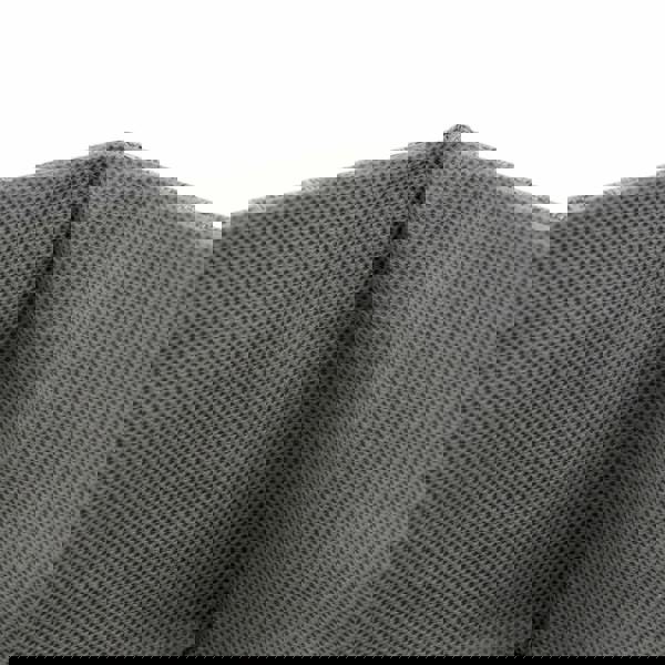 JVL Chroma Rectangular Fabric Storage Baskets for Home Organisation, Set of 2, Grey