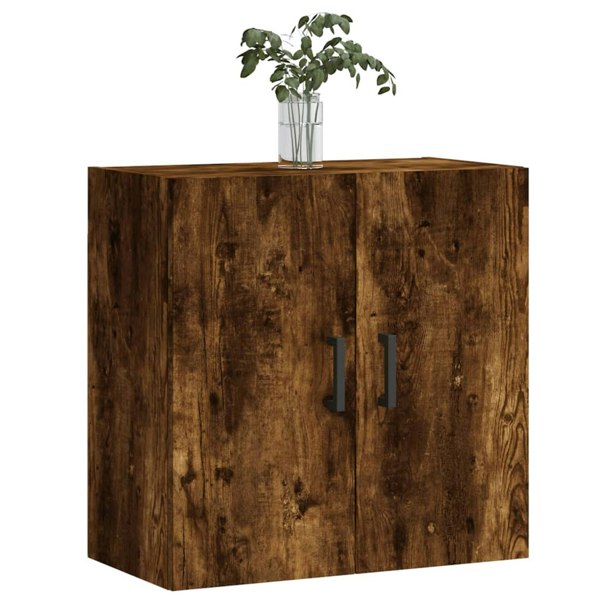 Berkfield Wall Cabinet Smoked Oak 60x31x60 cm Engineered Wood