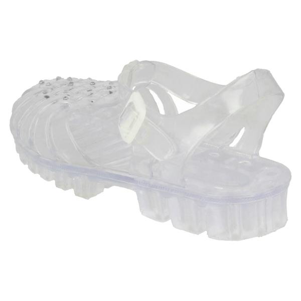 Spot On Girls Spot On Jelly Sandals With Diamante Detail