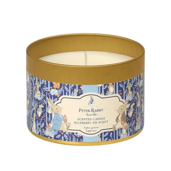 Peter Rabbit Candle Peter Rabbit Blueberry Pie Tin Candle