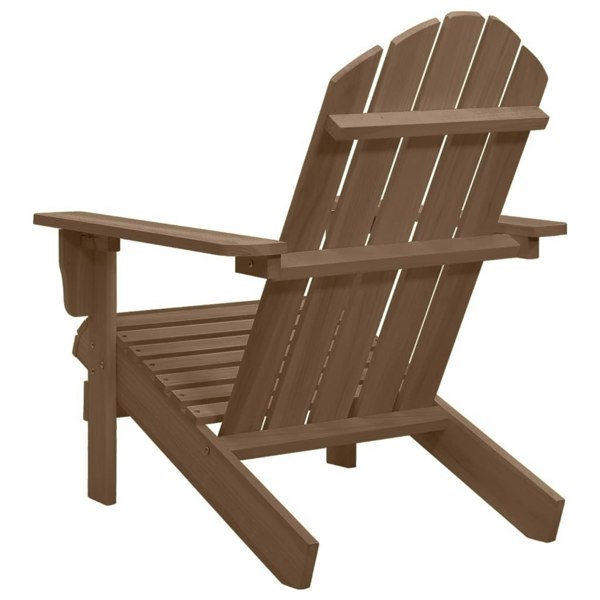 Berkfield Garden Chair Wood Brown