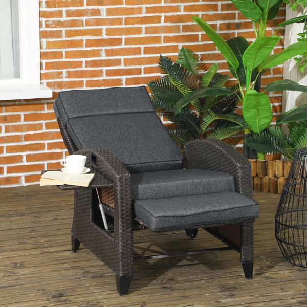 Rattan Recliner Chair