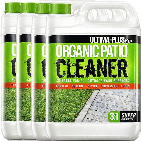 Ultima Plus XP Ultima-Plus XP Organic Path and Patio Cleaner Concentrate Fluid Completely Safe for Pets and Children, Decking and Fencing 20L