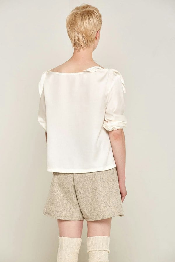 Bo Carter Shirley Top - White