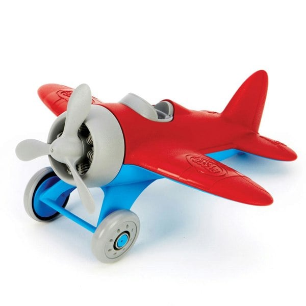 Green Toys Airplane (Red Wings)