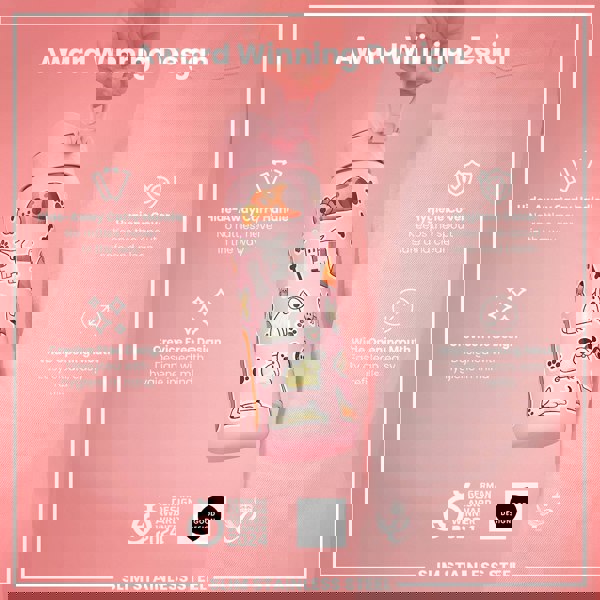 ION8 Leak Proof Slim Water Bottle, Stainless Steel, Dogs, 600ml (20oz)