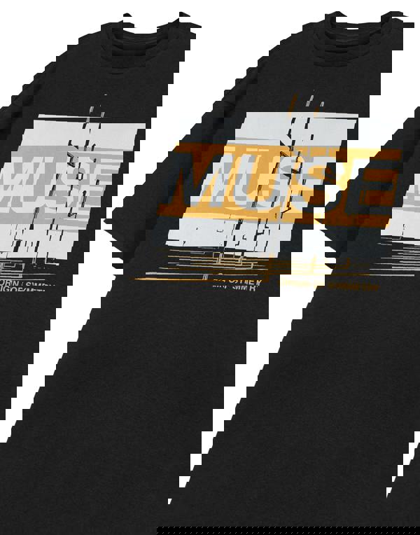 Muse Unisex Black Origin Of Symmetry Short Sleeved T-Shirt