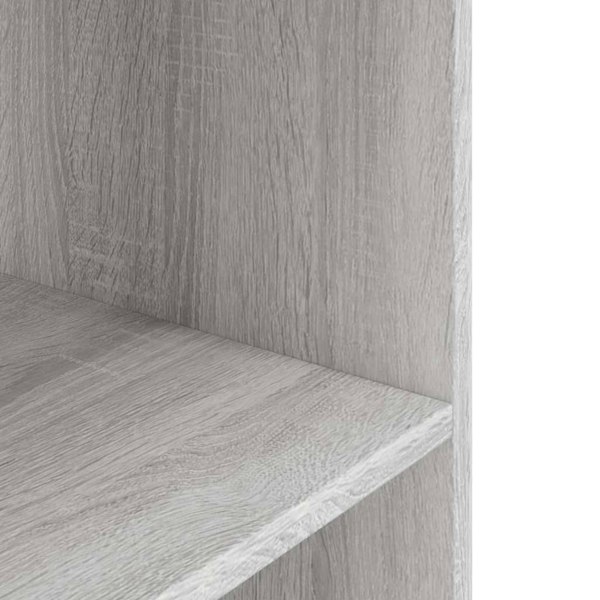 Berkfield Aquarium Stand Grey Sonoma 80x35x60 cm Engineered Wood
