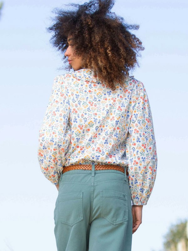 Kite Organic Crendell Dolly Collar Twill Blouse