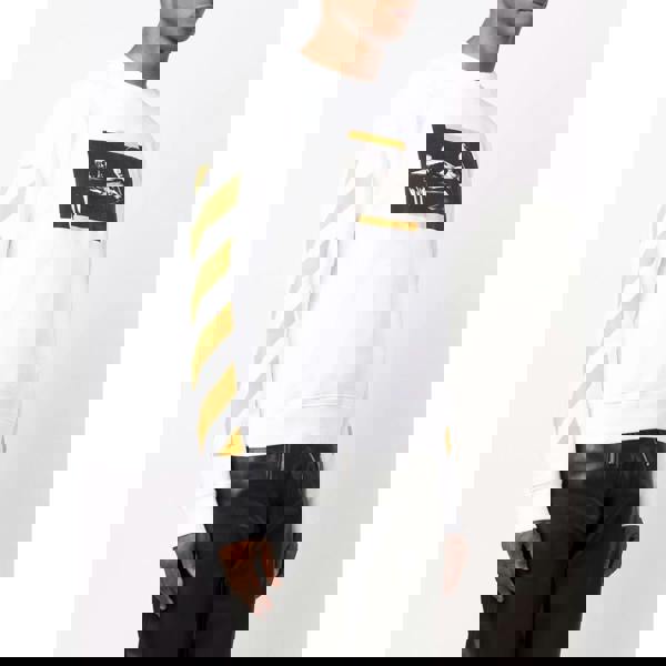 Off-White Caravaggio Painting Sweatshirt   in  White