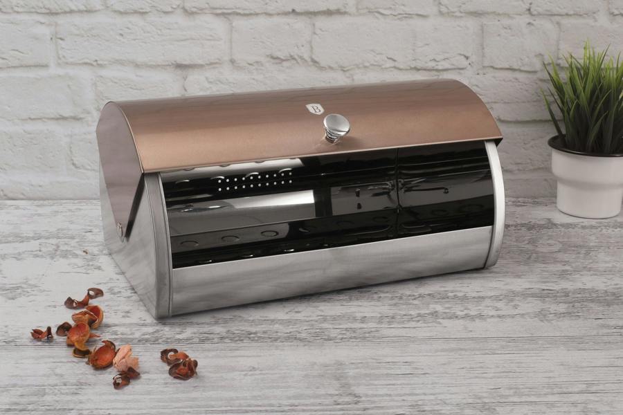 Berlinger Haus Bread Bin Berlinger Haus BH1914 Rose Gold Collection