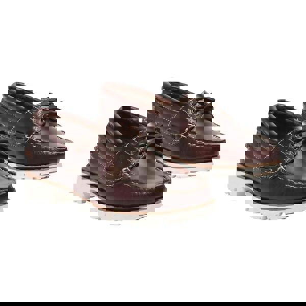 Timberland Mens Classic Leather Boat Shoes - Brown