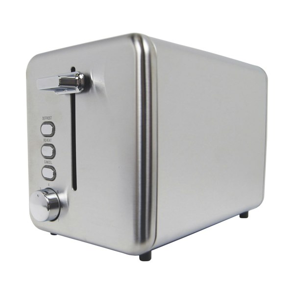 igenix 2 Slice Toaster, Stainless Steel