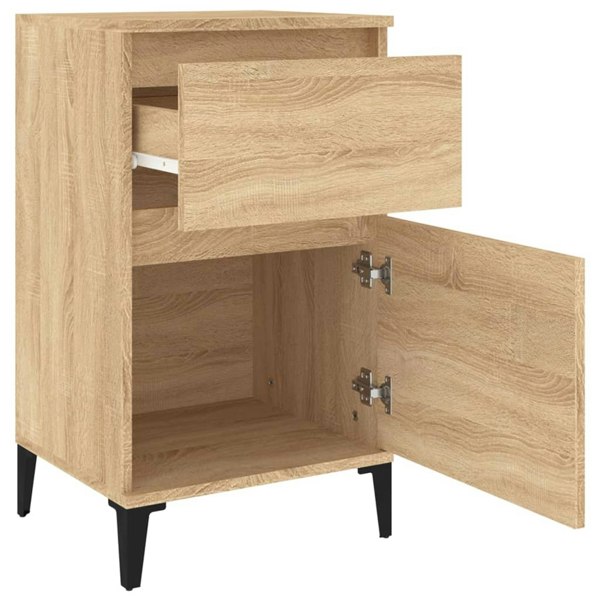 Berkfield Bedside Cabinet Sonoma Oak 40x35x70 cm