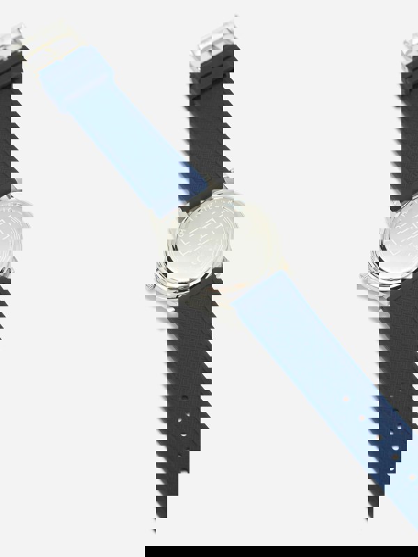 Tommy Hilfiger Boys Logo Strap Watch in Navy (34mm)