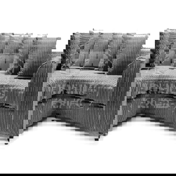 Ferguson Full Jumbo Cord Corner Sofa - 3