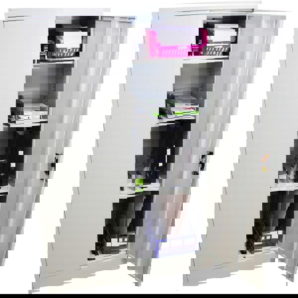 Monstershop Metal Filing Cabinet 140cm