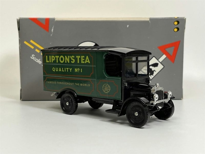 MCSlots Thornycroft Van 1929 Liptons Tea 1:43 Scale Corgi Classics 907D S6